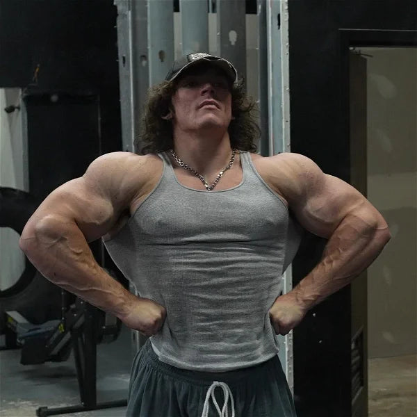 Sam Sulek Motivational Quotes for gym posing