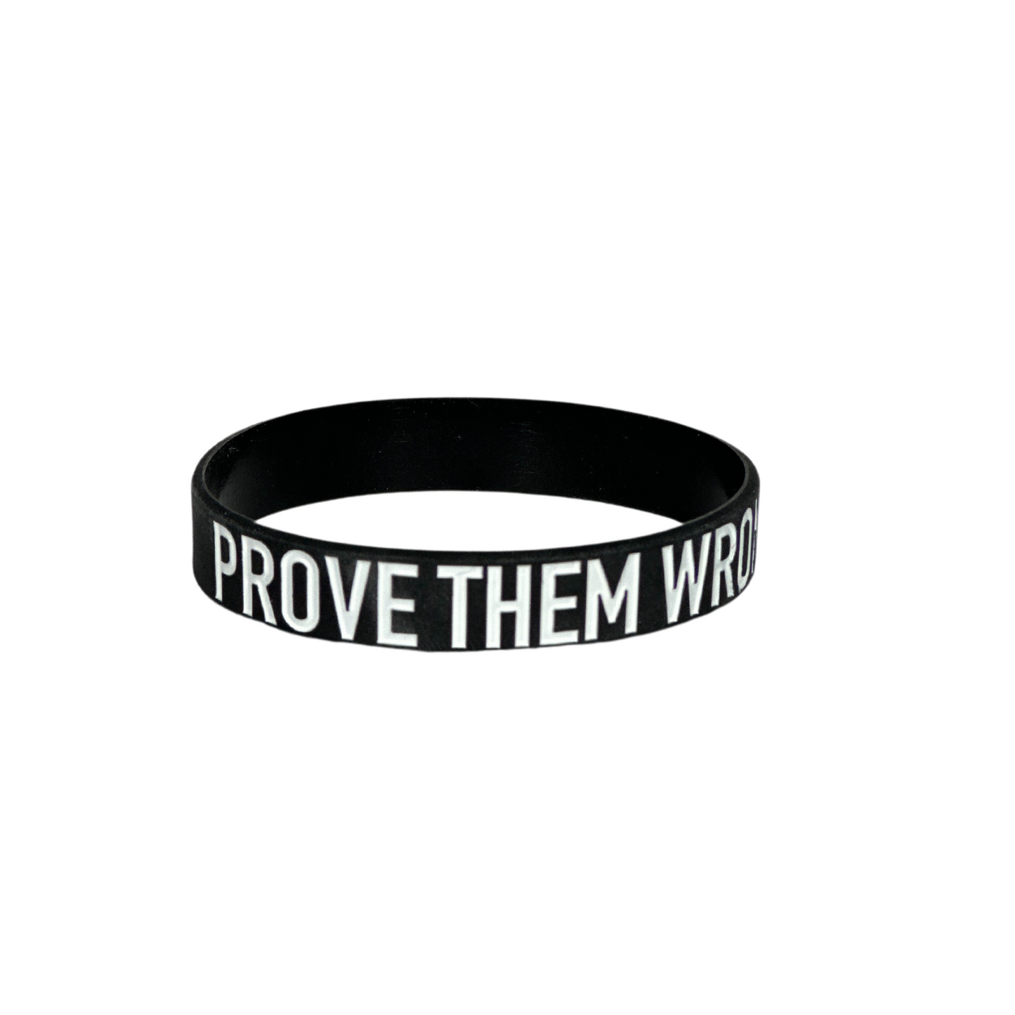 Prove Them Wrong Bracelet: Motivational wrist accessory for overcoming challenges and achieving success.