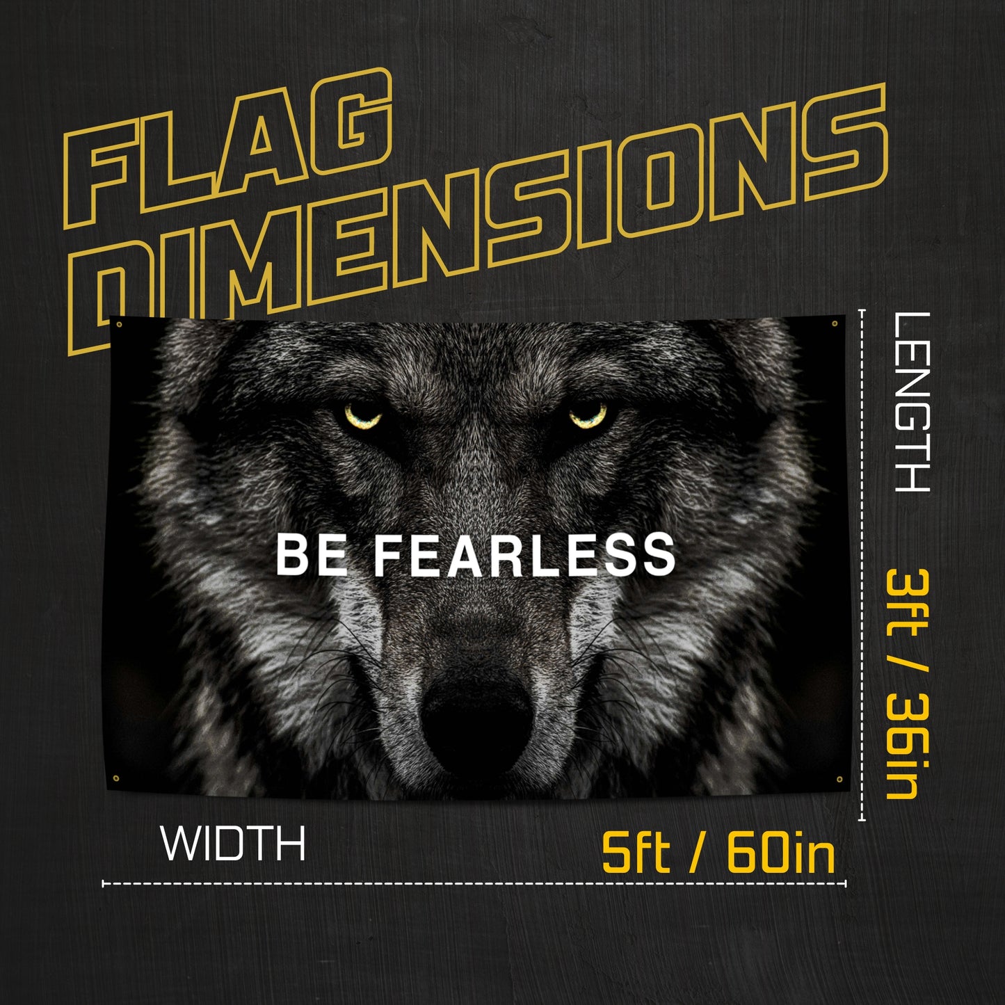 Be Fearless Flag