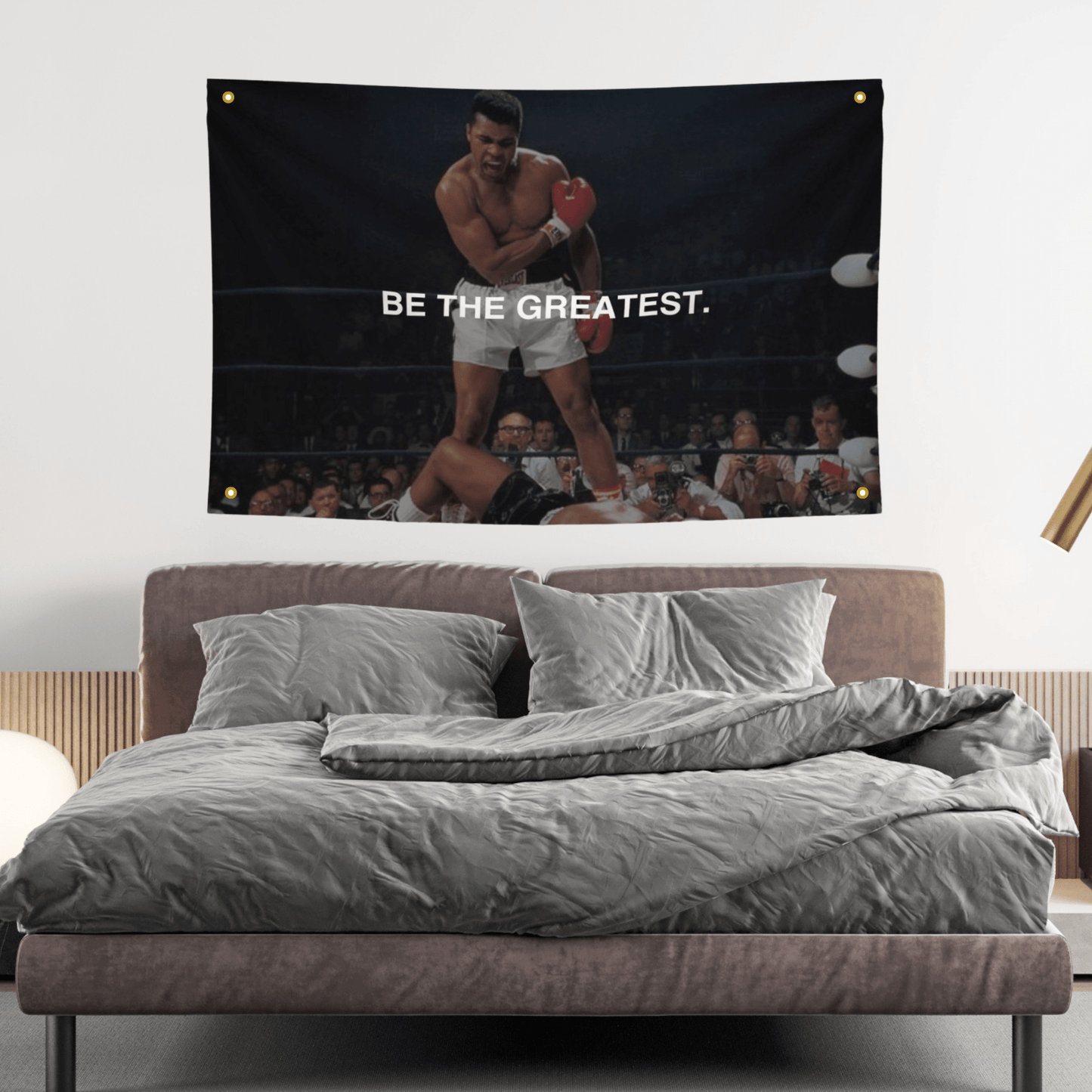 Muhammad Ali "Be the greatest" Flag - Trident Flags