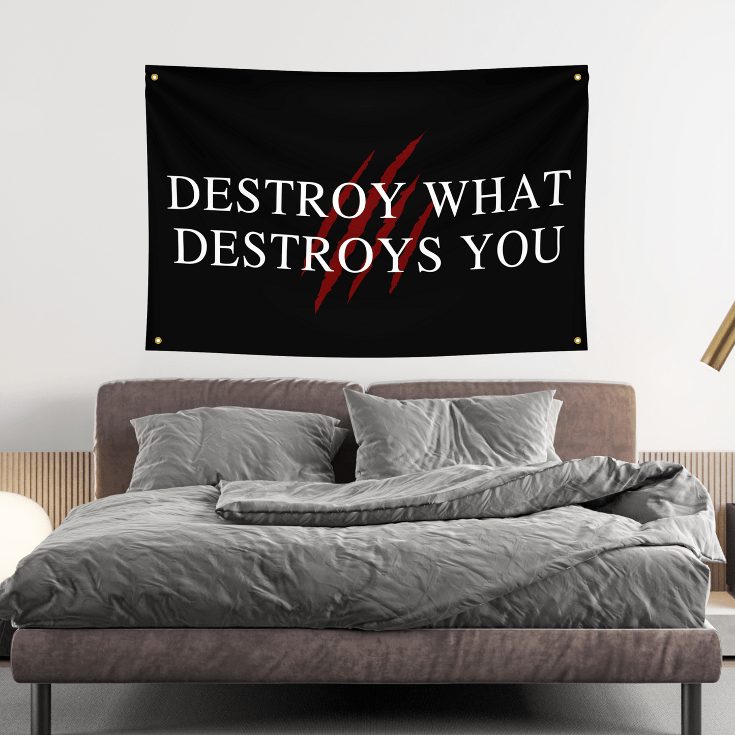 Destroy What Destroys You - Trident Flags