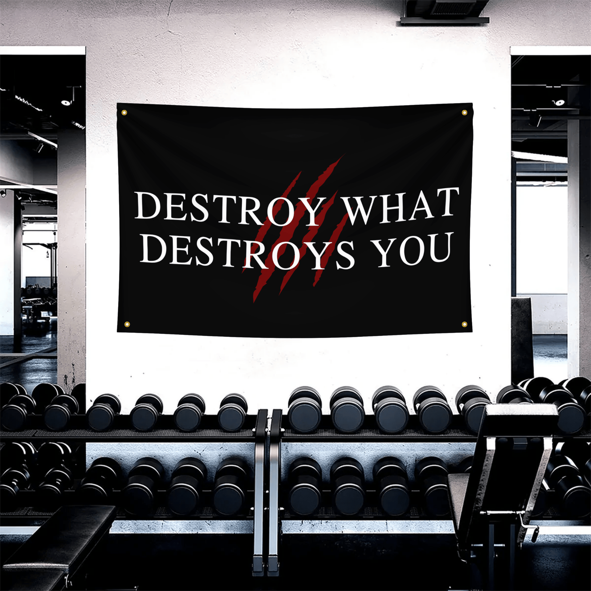 Destroy What Destroys You - Trident Flags