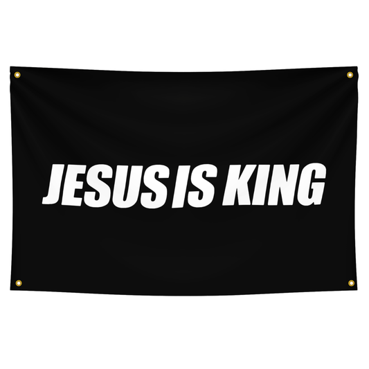 Jesus Is King - Trident Flags